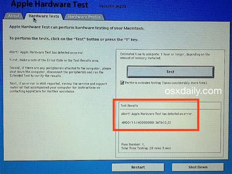 hard drive test error|apple hardware test hdd error.